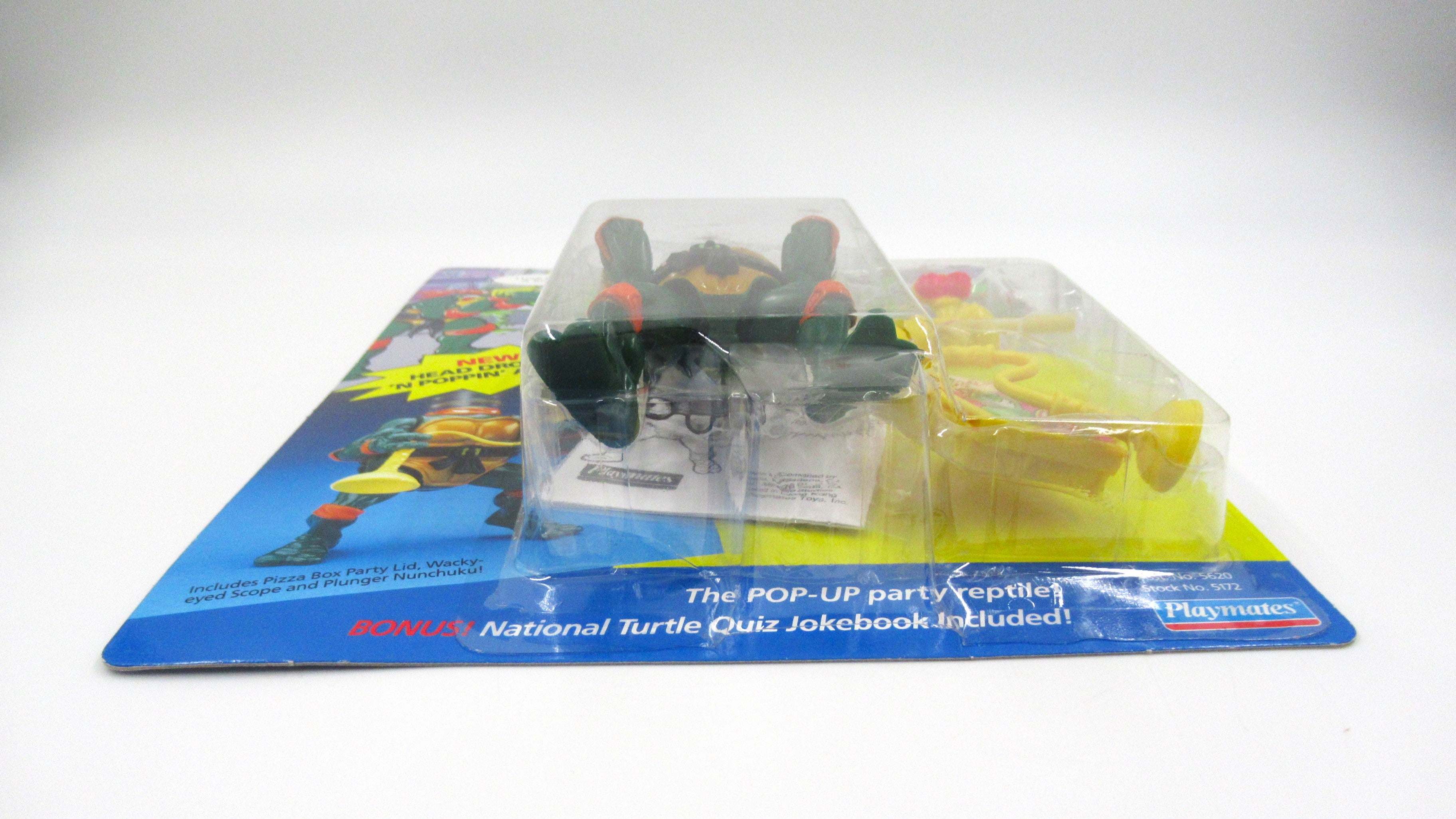 Teenage Mutant Ninja Turtles Headdroppin' TMNTs Set of 4 - Playmates (1991)
